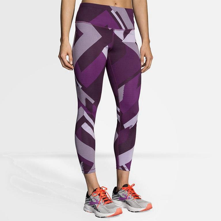 Brooks Formation Australia - Women's Running Leggings - Multicolor (253981-FRE)